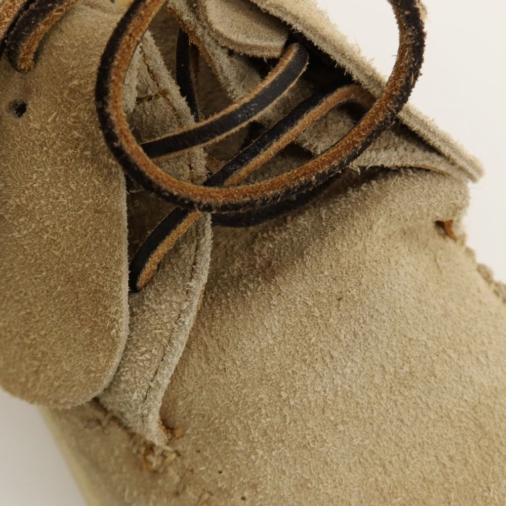 中古】ビズビム VISVIM スエード モカシン ベージュ【サイズUS9.5