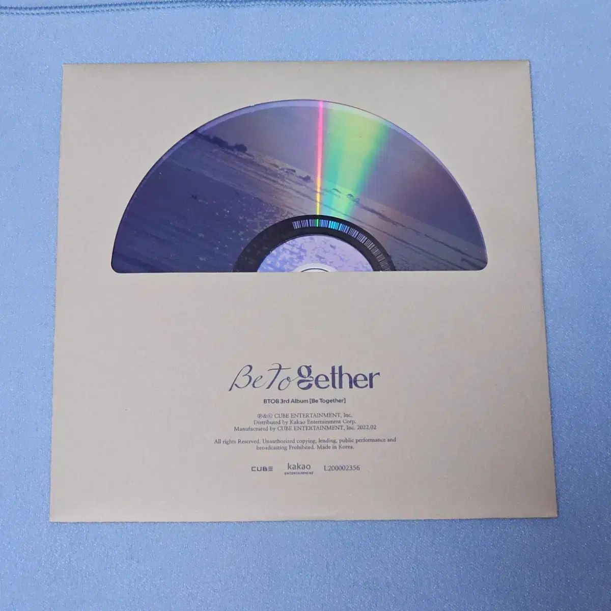 Be Together BTOB 新品 BTOB 正規 3集 Be Together (ビートゥービー TOGETHER) アルバム CD