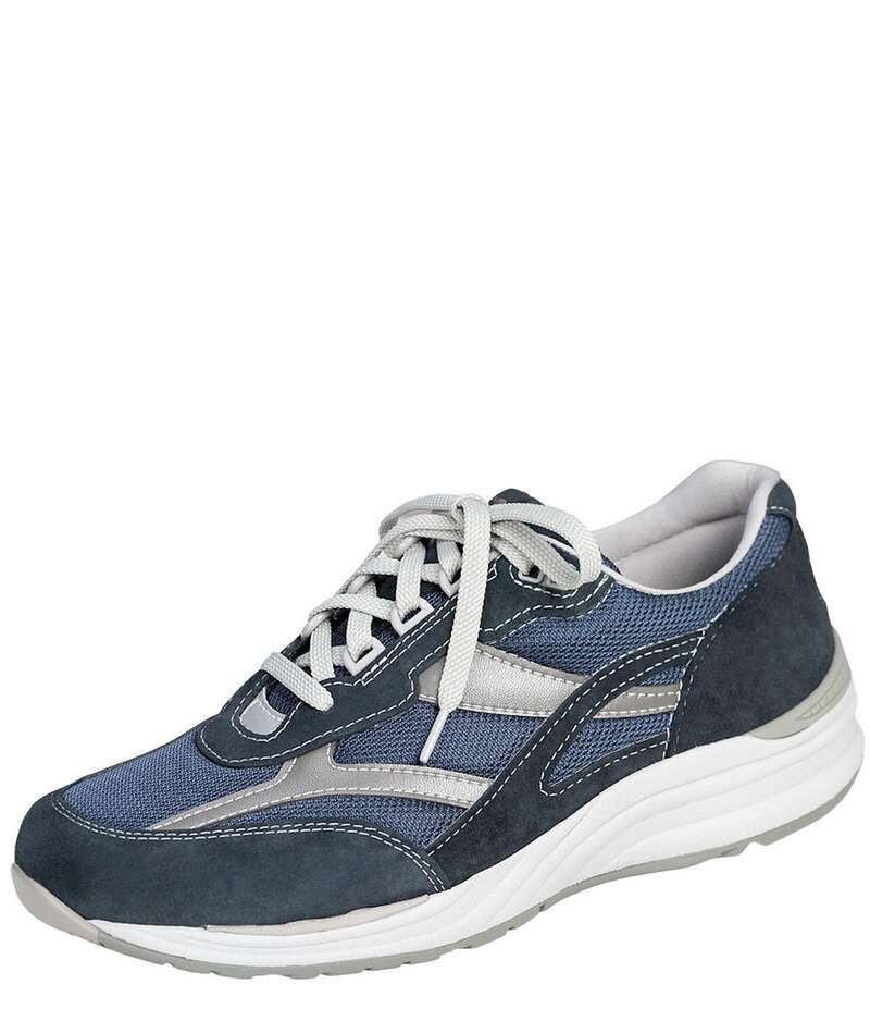 サス メンズ シューズ スニーカー メッシュ レース SAS Mens Journey Mesh Lace Up Sneakers Blue ブルー サス メンズ シューズ スニーカー メッシュ レース SAS Mens Journey Mesh Lace Up Sneakers Blue ブルー