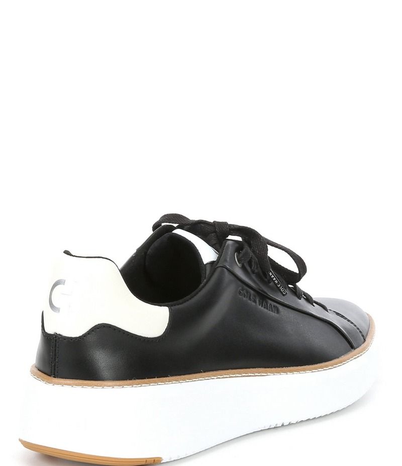 コールハーン メンズ シューズ ドレスシューズ スニーカー レザー Cole Haan Mens GrandPro Topspin Leather Sneakers Black ブラック