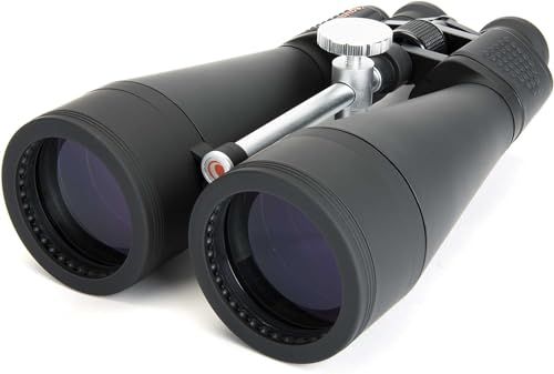 【新品】Celestron 双眼鏡 SkyMaster 20x80 (スカイマスター) 20倍 80mm大口径 ポロプリズム 三脚アダプター内蔵 マルチコーティング 高屈折率BaK-4プリズム 71018 01aa64ad