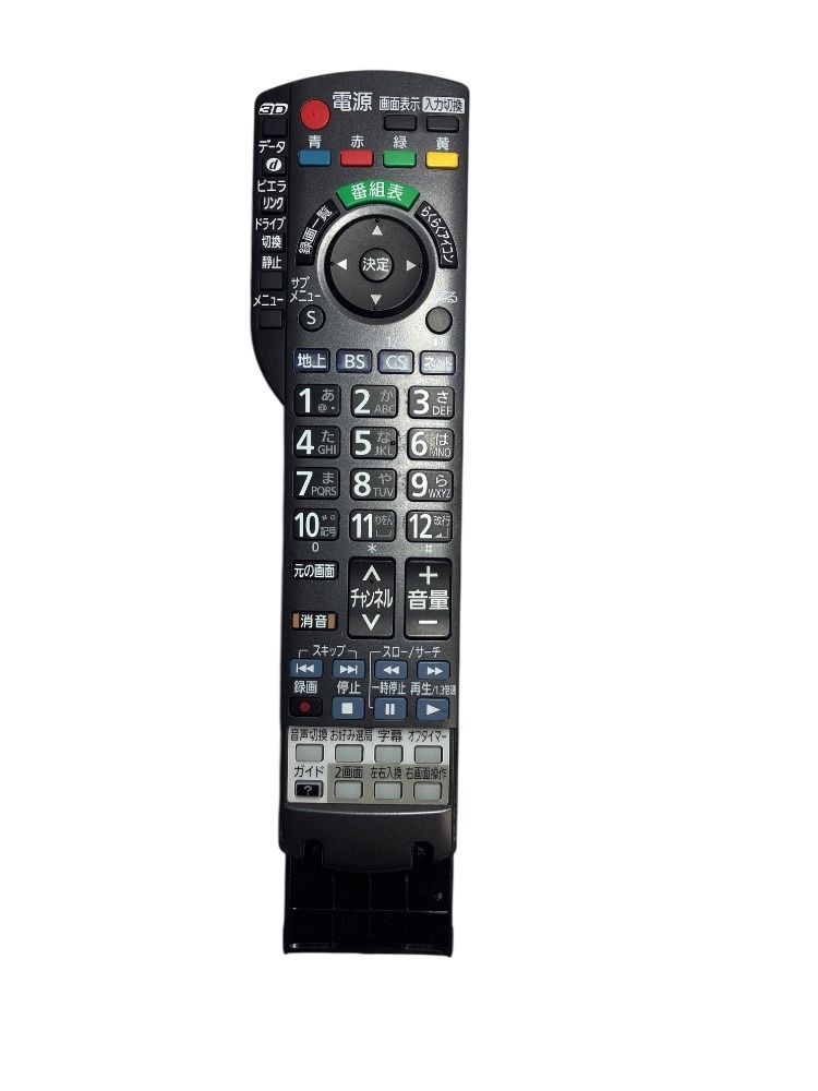 テレビ リモコン パナソニック（Panasonic） N2QAYB000589 動作確認 