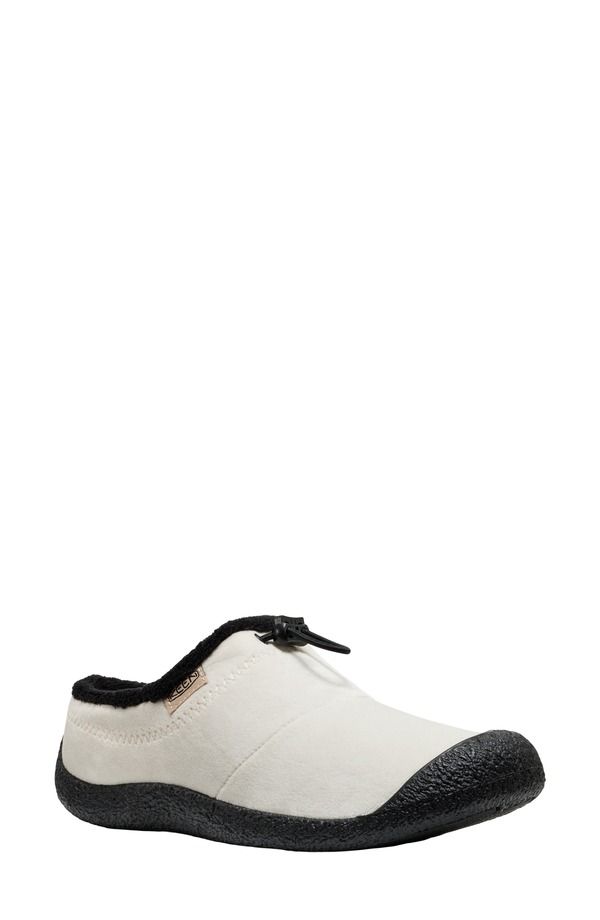 キーン レディース シューズ サンダル KEEN Howser III Hybrid Faux Shearling Slipper Birch Black ブラック