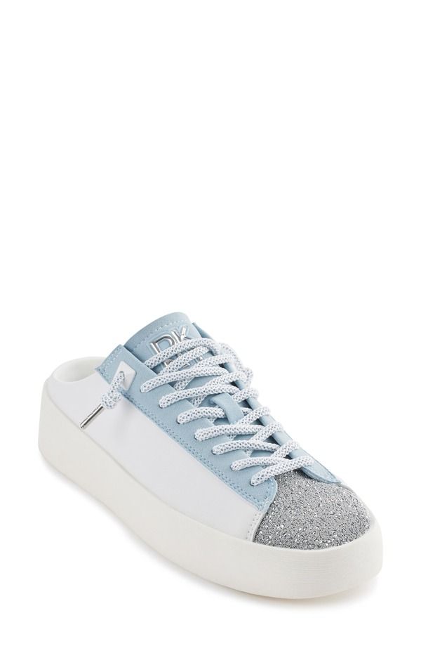 ダナ キャラン ニューヨーク レディース シューズ スニーカー DKNY Garren SlipOn Sneaker White Celeste ホワイト