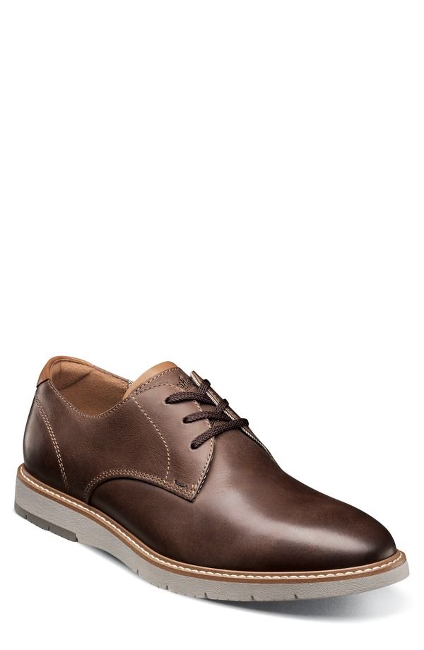 フローシャイム メンズ シューズ ダービー Florsheim Vibe Derby Brown ブラウン