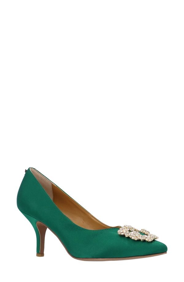 ジェイレニー レディース シューズ ヒール J Renezara Pointed Toe Pump Emerald エメラルド