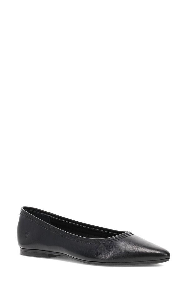 フライ レディース シューズ パンプス Frye Heather Pointed Toe Flat Black ブラック