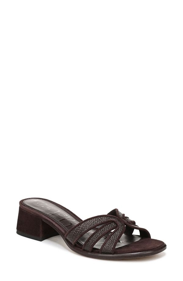 サムエデルマン レディース シューズ ヒール サンダル Sam Edelman Farrin Block Heel Sandal Cafe Noir
