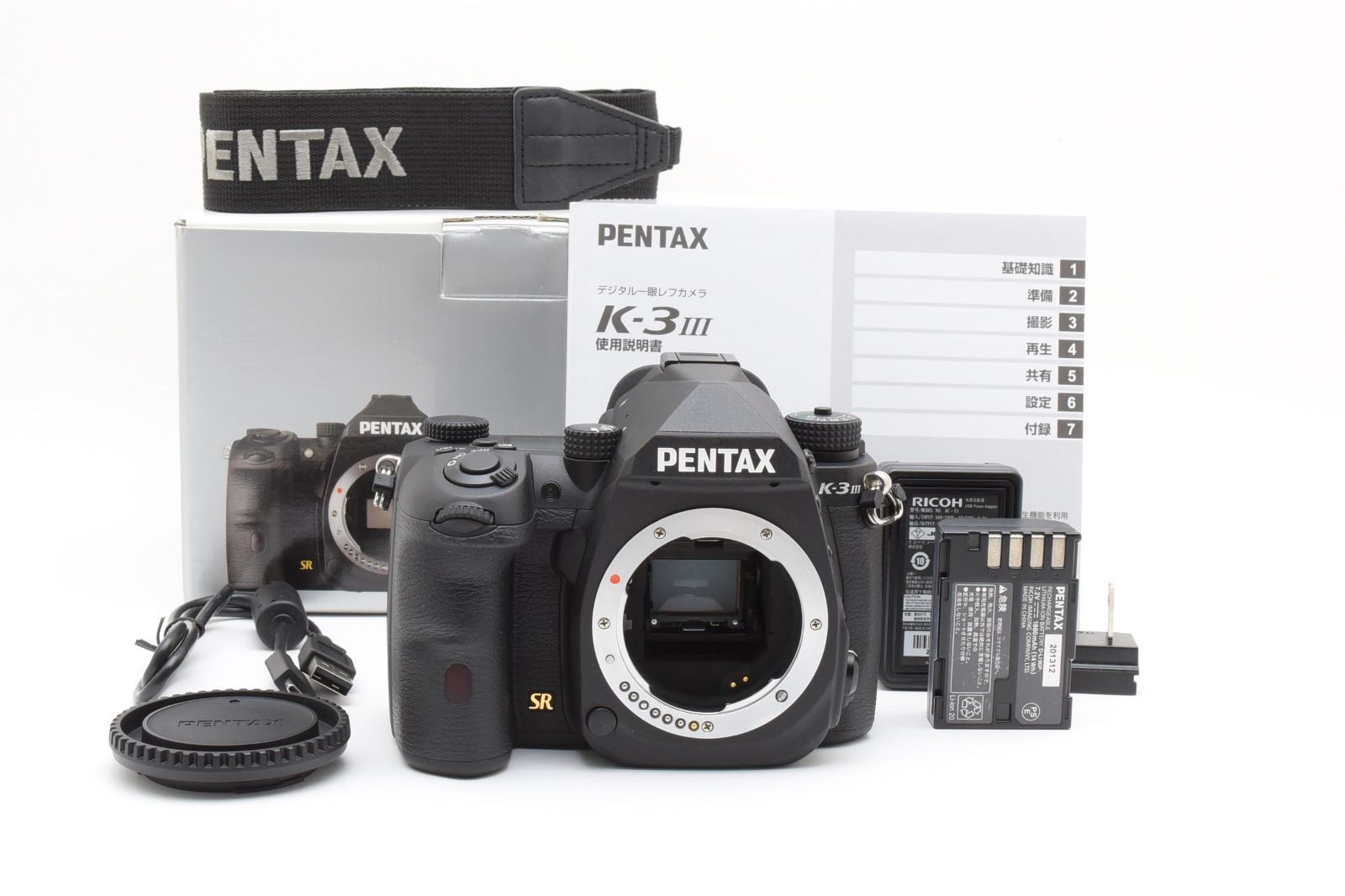 PENTAX K-3 III 本体 元箱付き ☆極上品 ショット数2257回☆ ペンタックス PENTAX K-3 Mark III