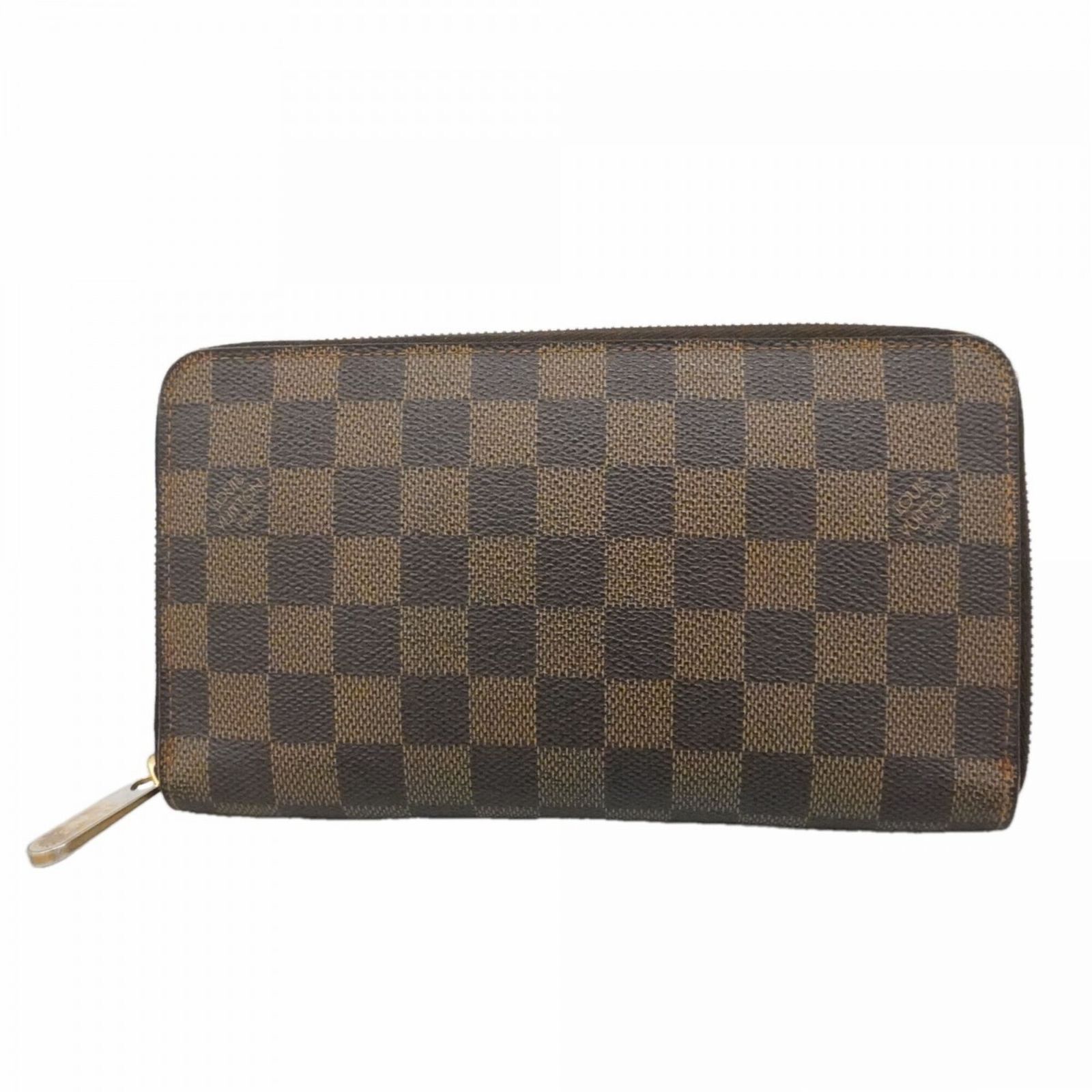 ルイ・ヴィトン(Louis Vuitton) ルイ・ヴィトン 長財布 ダミエ ジッピー オーガナイザー N60003 エベヌメンズ レディース