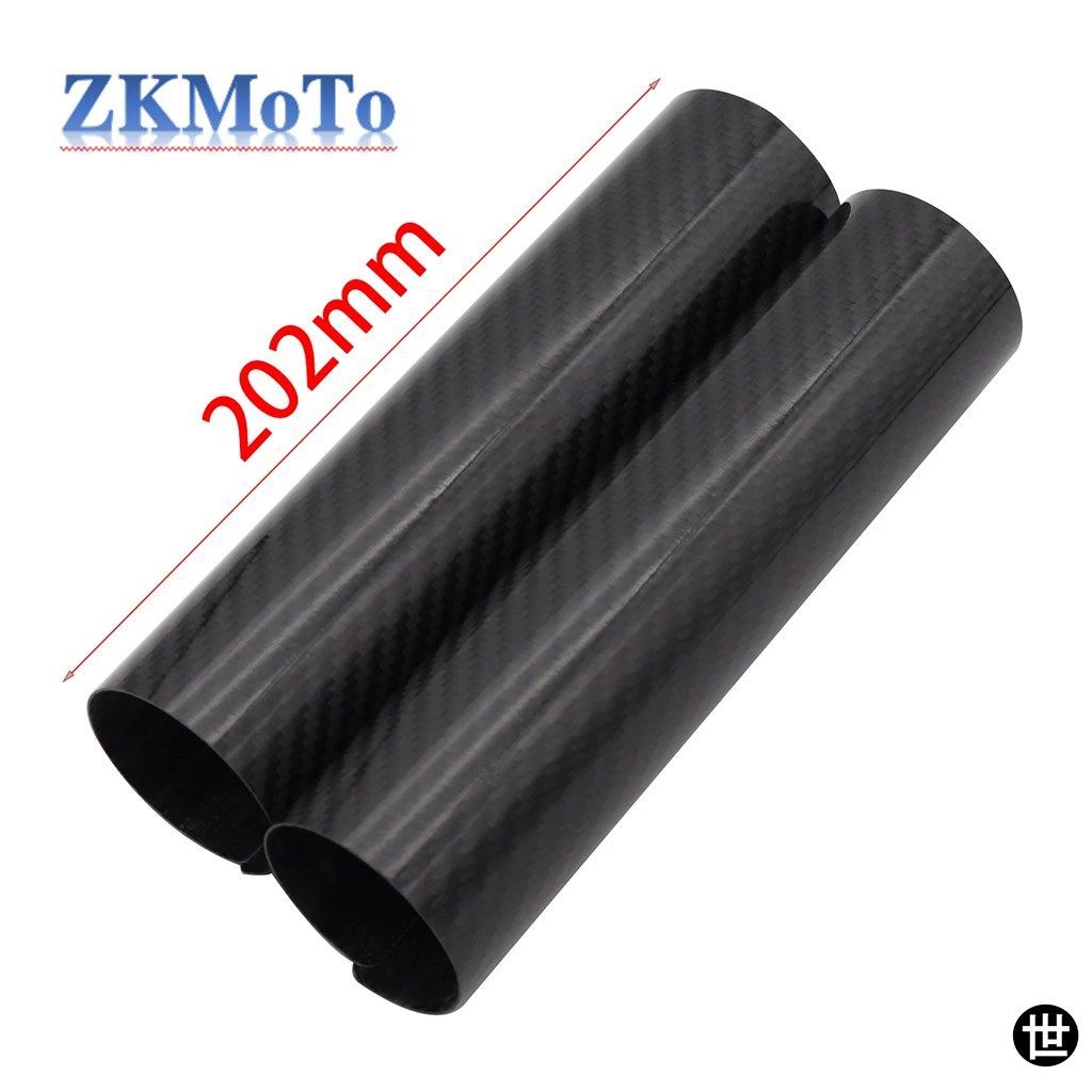 バイク 用 160MM-260MM カーボンフロントショックアブソーバーカバー