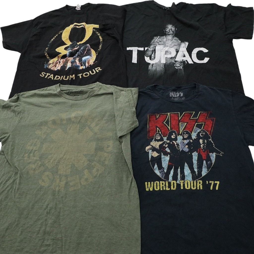 まとめ売り 古着卸 音楽・バンド 16枚セット 半袖Tシャツ メンズ T