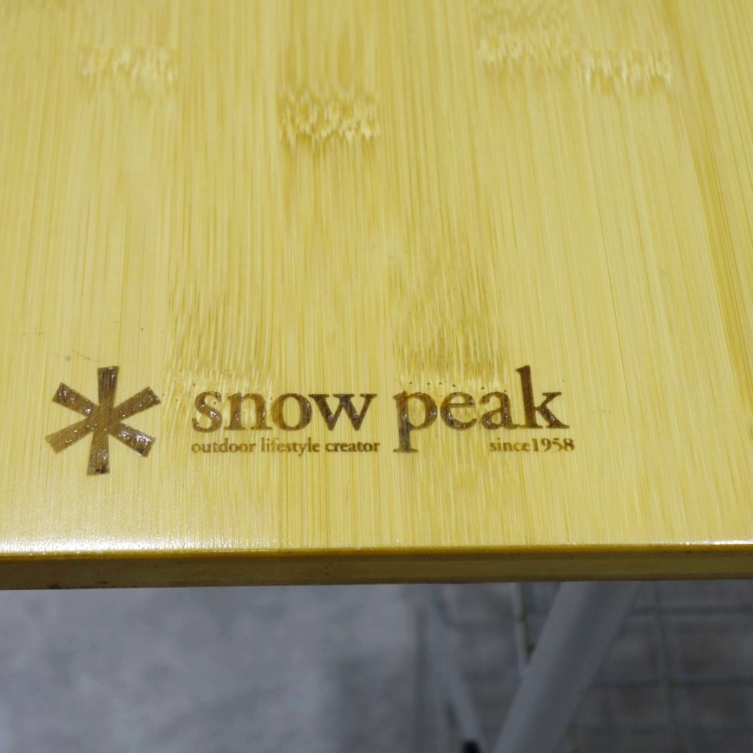 スノーピーク snowpeak テーブル フィールドキッチンテーブル 竹