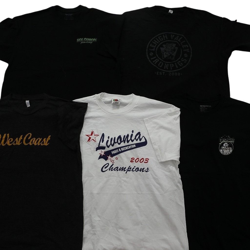 古着卸 まとめ売り Tシャツ トップス 20枚セット ( メンズ XL ) リアル