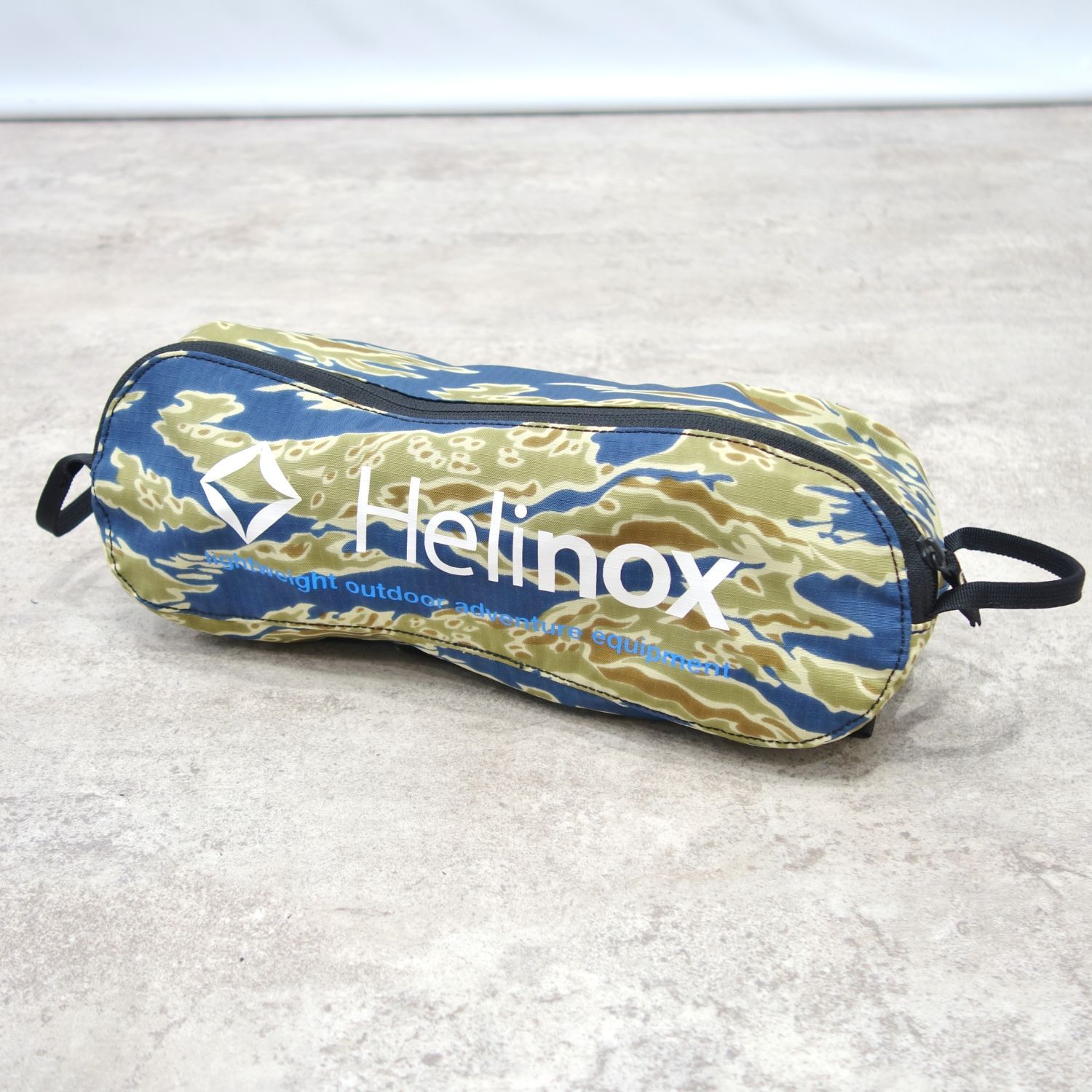 美品 ヘリノックス Helinox チェアワン ブルータイガーカモ グランド