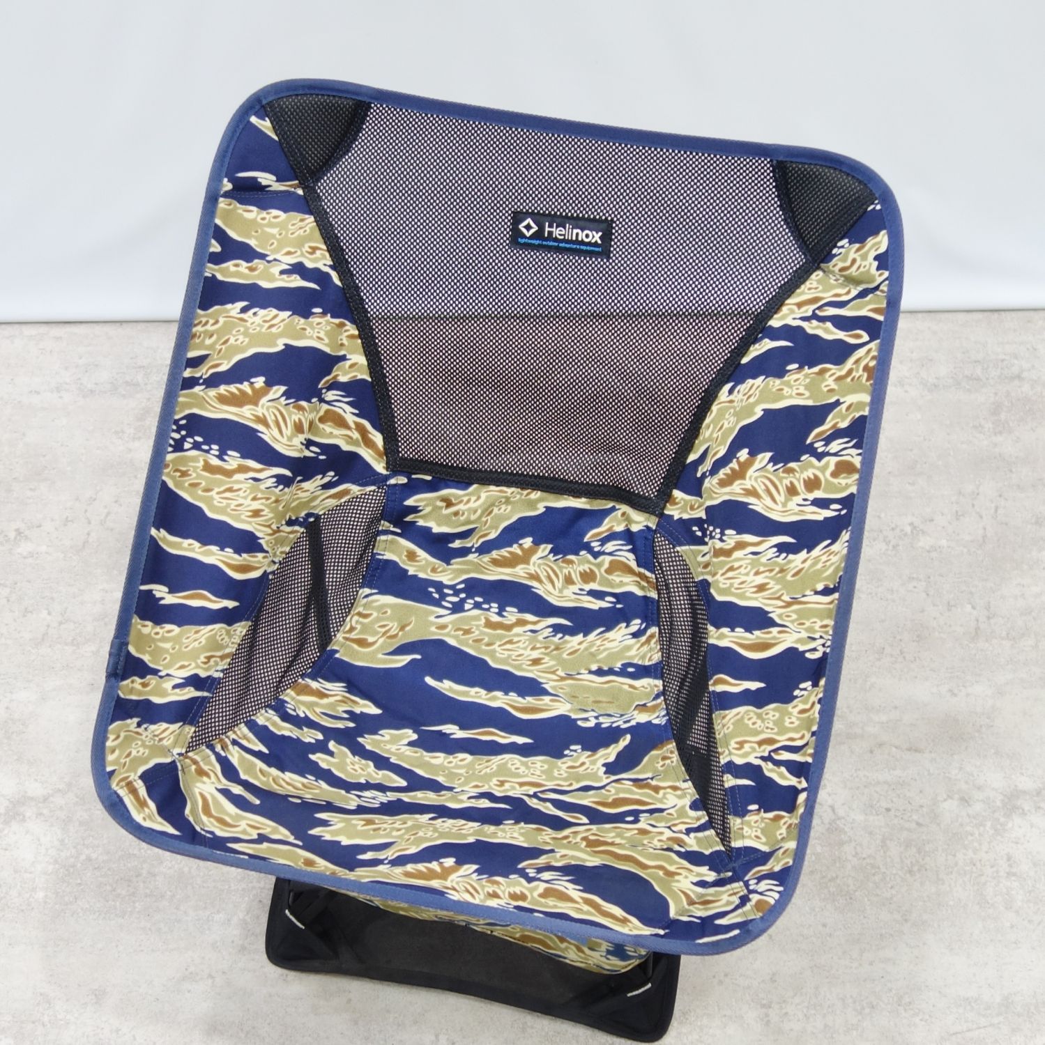 美品 ヘリノックス Helinox チェアワン ブルータイガーカモ グランド