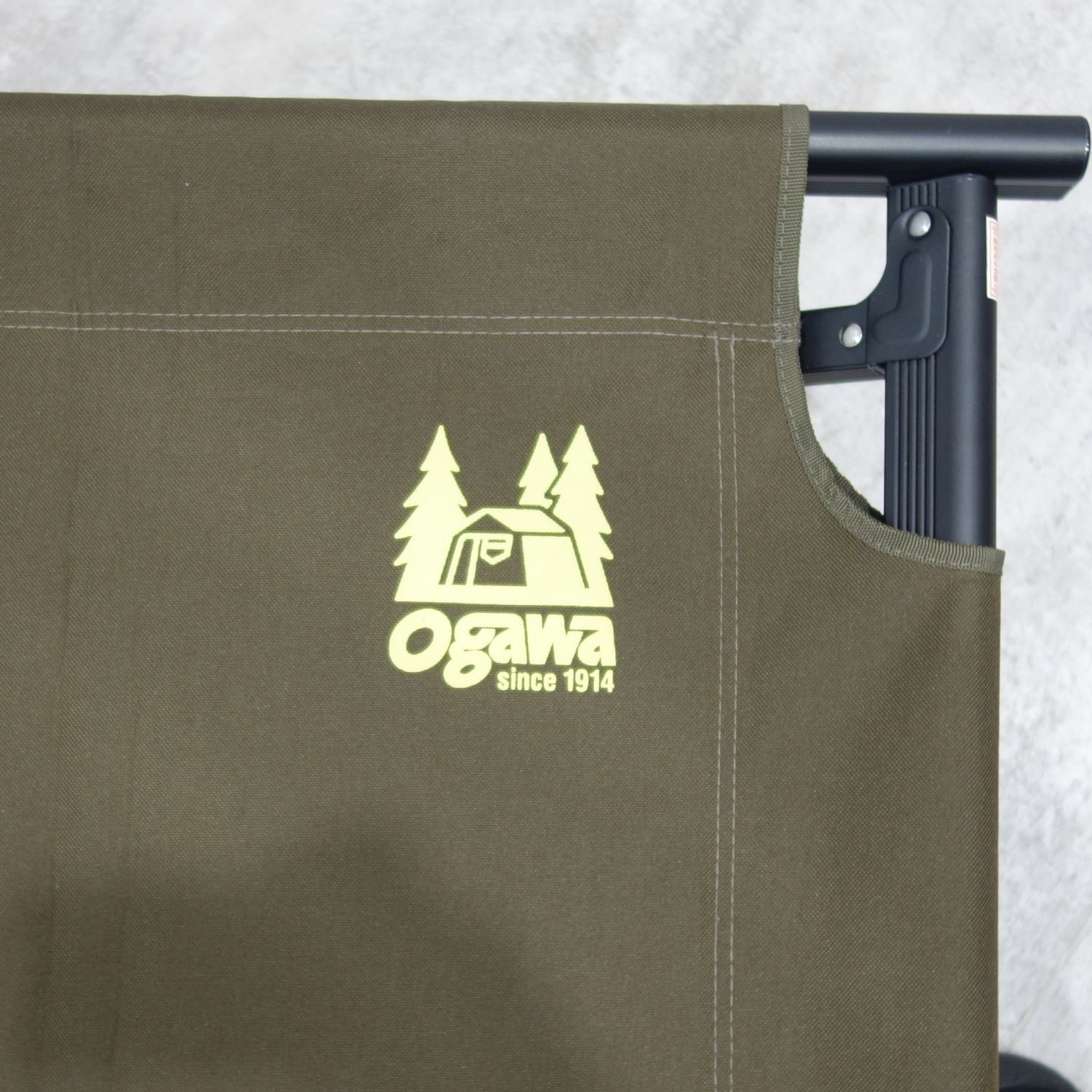 美品 オガワ OGAWA アルミGIベッド キャンプ コット ベッド 折りたたみ
