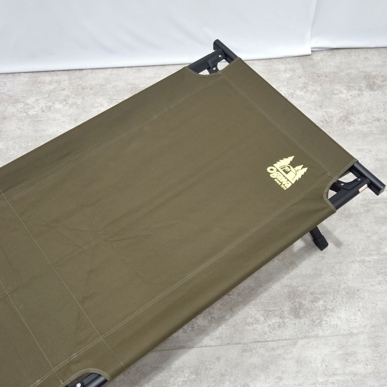 美品 オガワ OGAWA アルミGIベッド キャンプ コット ベッド 折りたたみ