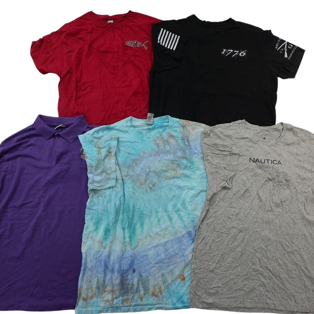 miima古着★即購入⭕️SALE‼️様おまとめ 古着卸 まとめ売り TシャツMIX 20枚セット ( メンズ L ) ポロシャツ