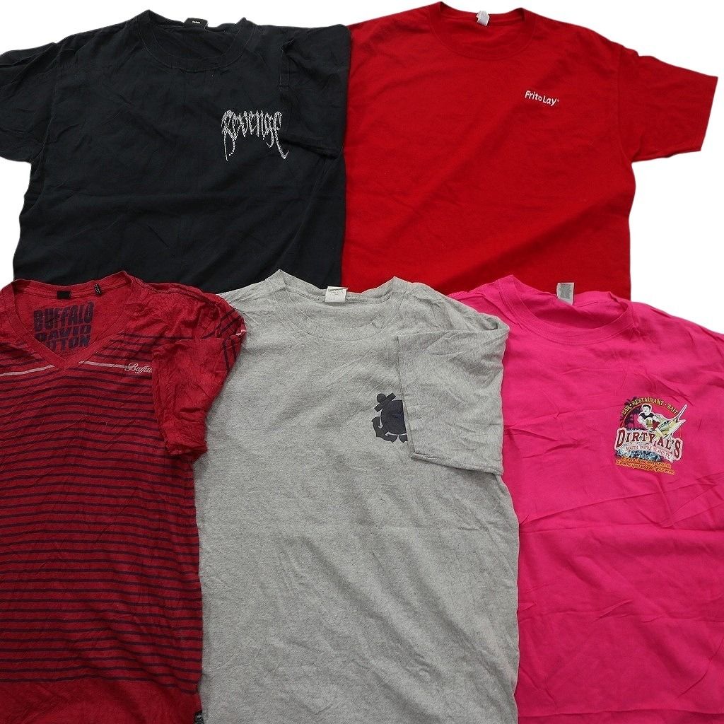 古着卸 まとめ売り Tシャツ トップス 20枚セット ( メンズ L ) トミー