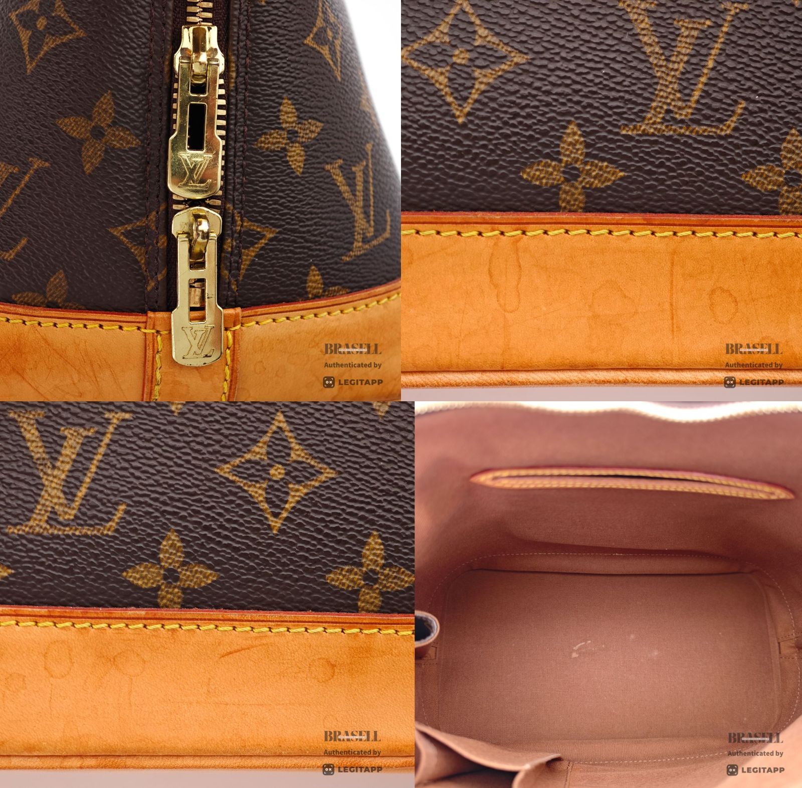 LOUIS VUITTON アルマPM M53151 バッグ ハンドバッグ ブラウン