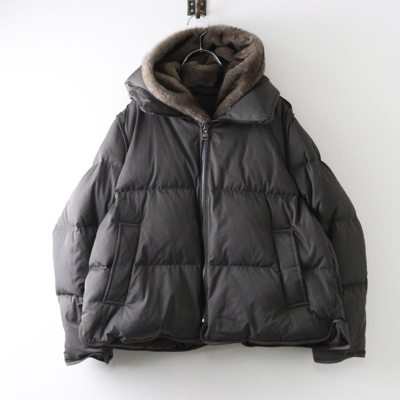 美品 2025AW イエナ IENA取扱 ルーアンドレア LOU ANDREA DOWN CT 