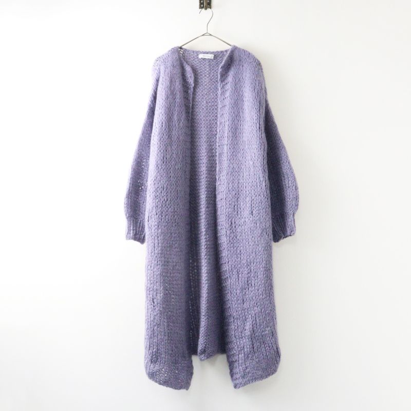 マイアミベーシック Maiami basic モヘヤニットロングカーディガン S/M