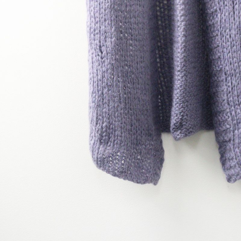 マイアミベーシック Maiami basic モヘヤニットロングカーディガン S/M