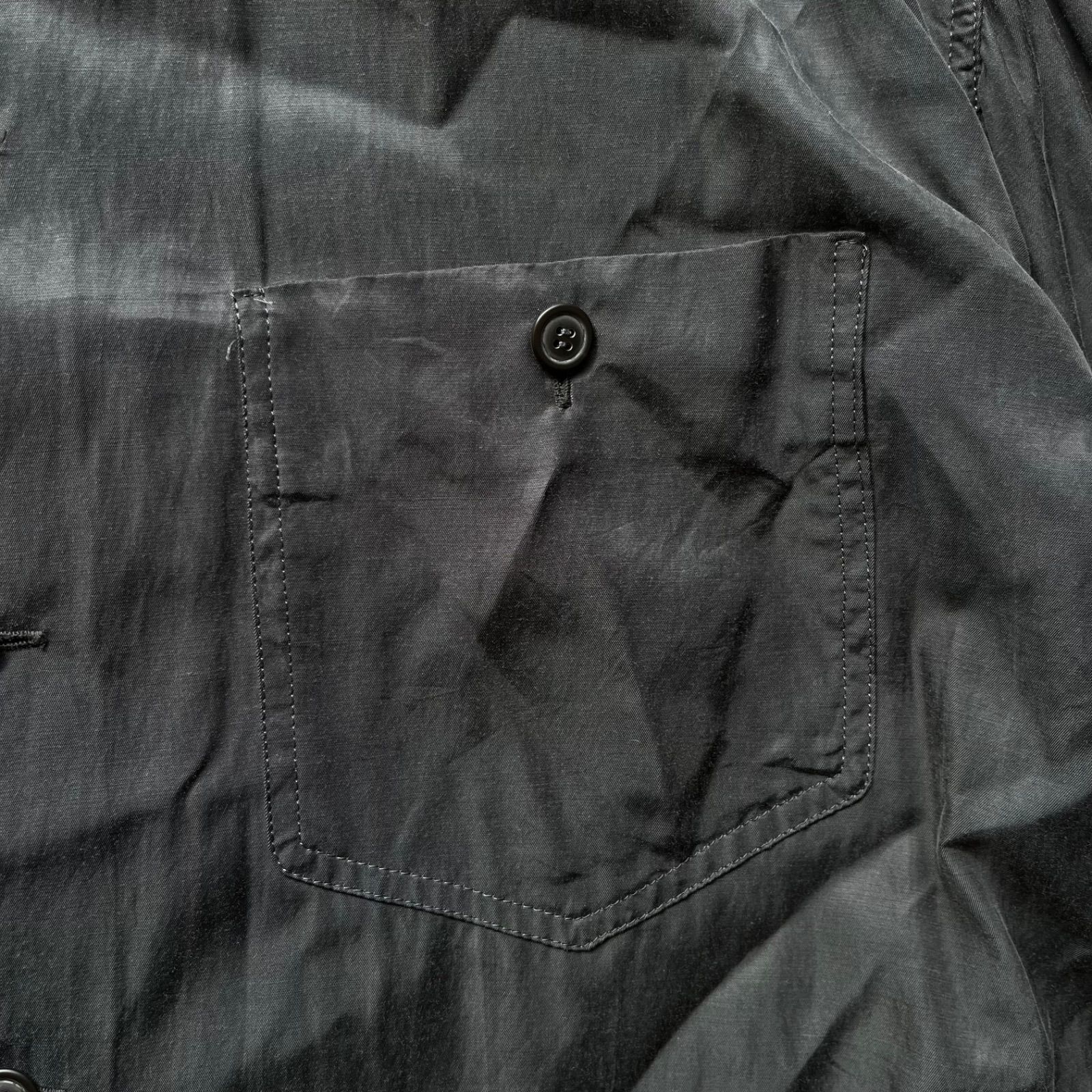 issey miyake イッセイミヤケ 長袖シャツ デザインシャツ 短丈 90s