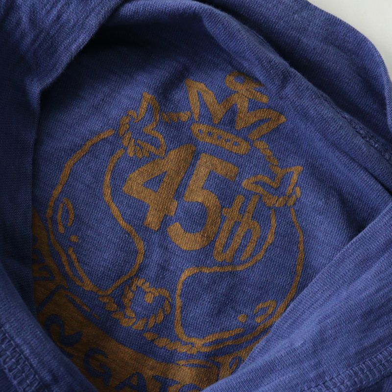 45R 45rpm フォーティファイブアール 45th タツノオトシゴ刺繍 天竺