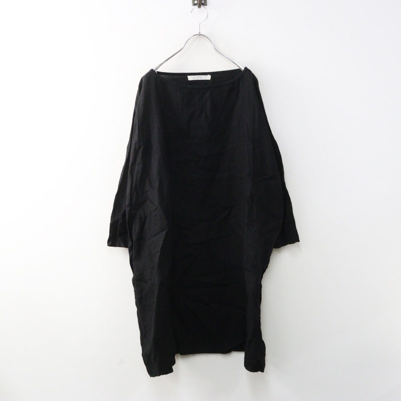 美品 フォグリネンワーク fog linen work リネンチュニック 無地