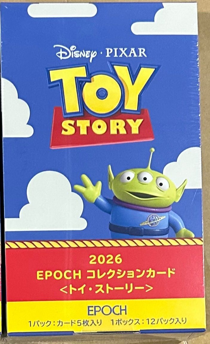 【新品未開封トイストーリー】2026EPOCHコレクションカード 2026 EPOCH Collection Cards <TOY STORY> リテイル版 | エポック社