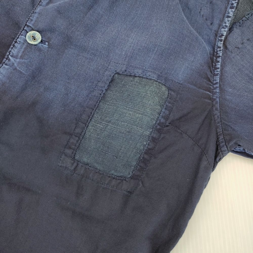 KAPITAL KOUNTRY 新品 インディゴ染めハイチンシャツ ハイネック
