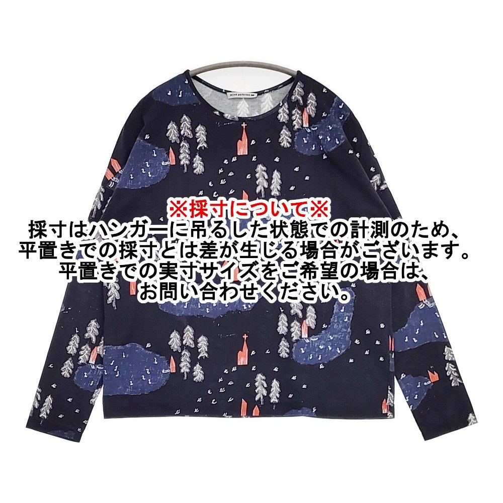 mina perhonen forest village aaa8686 サイズ40 長袖Tシャツ