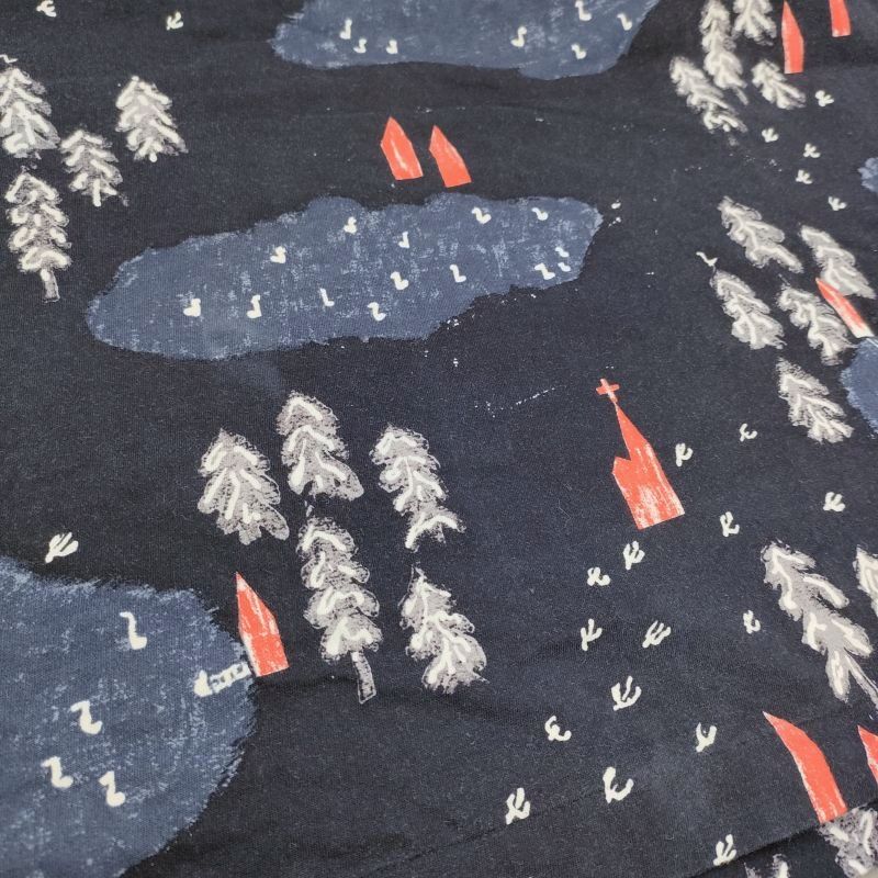 mina perhonen forest village aaa8686 サイズ40 長袖Tシャツ