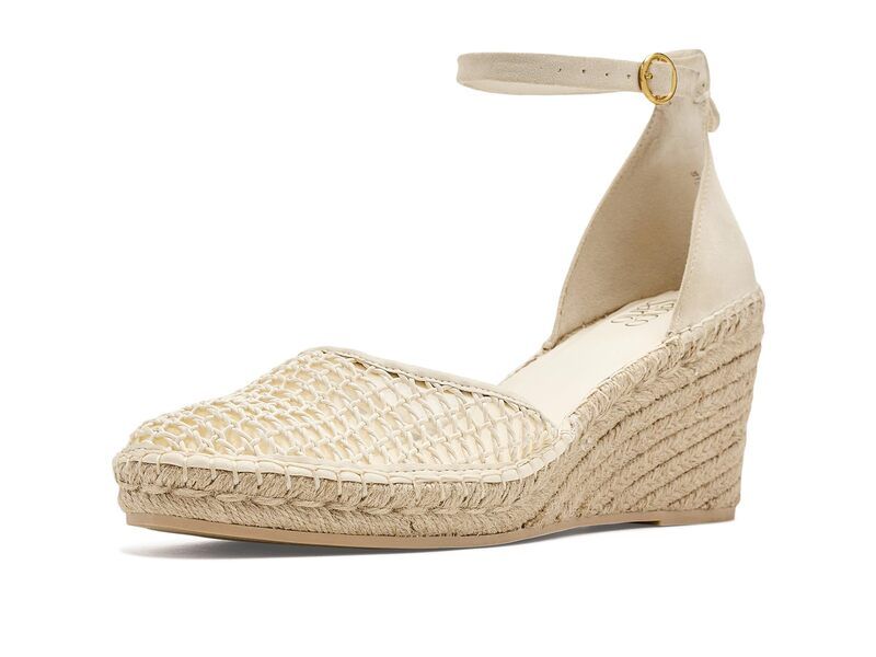 フランコサルト レディース シューズ ブーツ・レインブーツ Franco Sarto Idalia Cream Woven クリーム