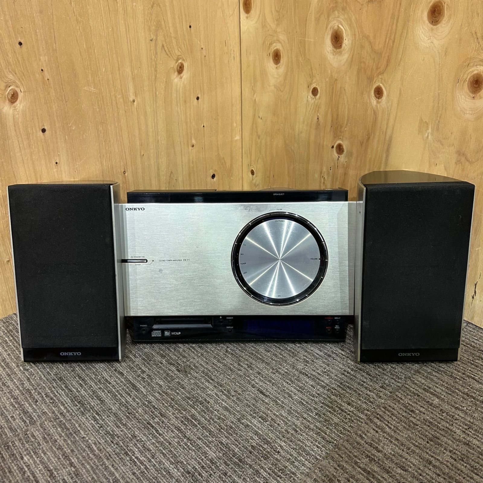 SGM】ジャンク ONKYO CDチューナーアンプ FR-T1 - メルカリ