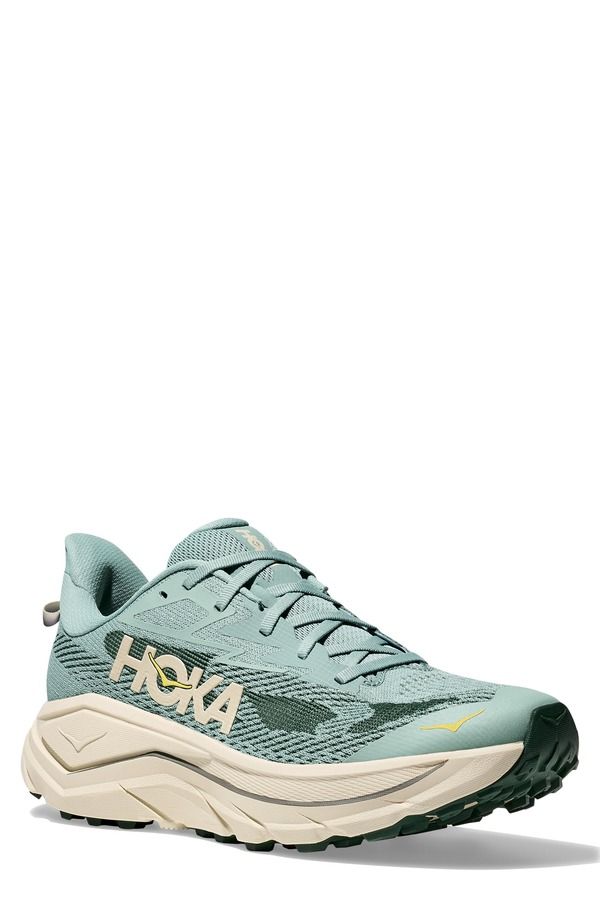 ホカオネオネ メンズ シューズ スニーカー HOKA Challenger 8 Trail Running Shoe Jade Truffle Salt