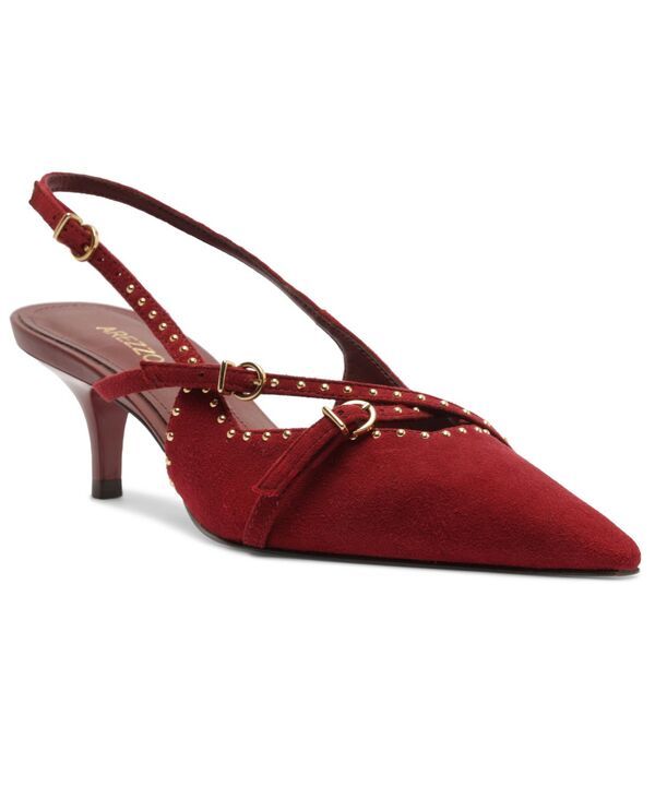 アレッツォ レディース シューズ パンプス Arezzo Womens Tiana Mid Stiletto Pumps Rubi Wine ワイン