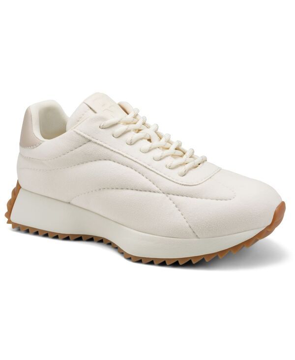 ダナ キャラン ニューヨーク レディース シューズ スニーカー レース DKNY Womens Natanya LaceUp Sneakers Coconut