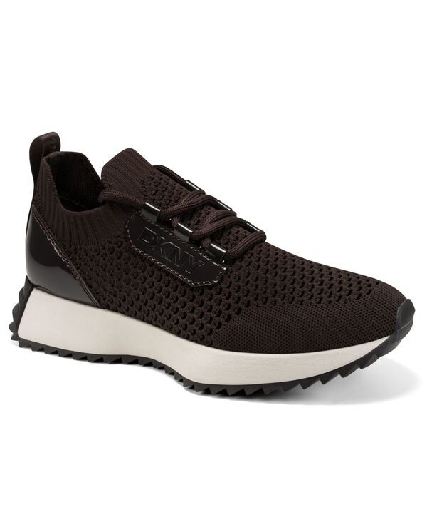ダナ キャラン ニューヨーク レディース シューズ スニーカー レース DKNY Womens Nantes LaceUp Sneakers Brown ブラウン