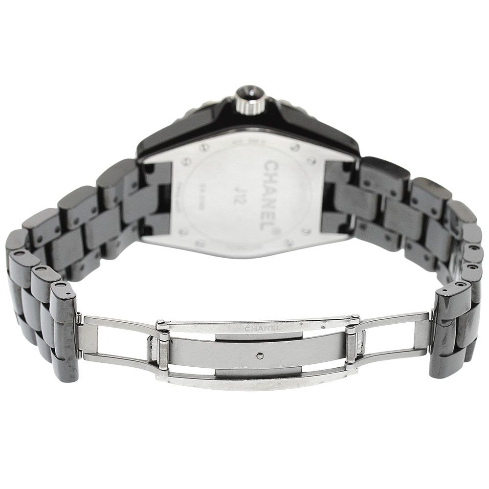 シャネル CHANEL H0685 J12 黒セラミック 38MM デイト 自動巻き メンズ