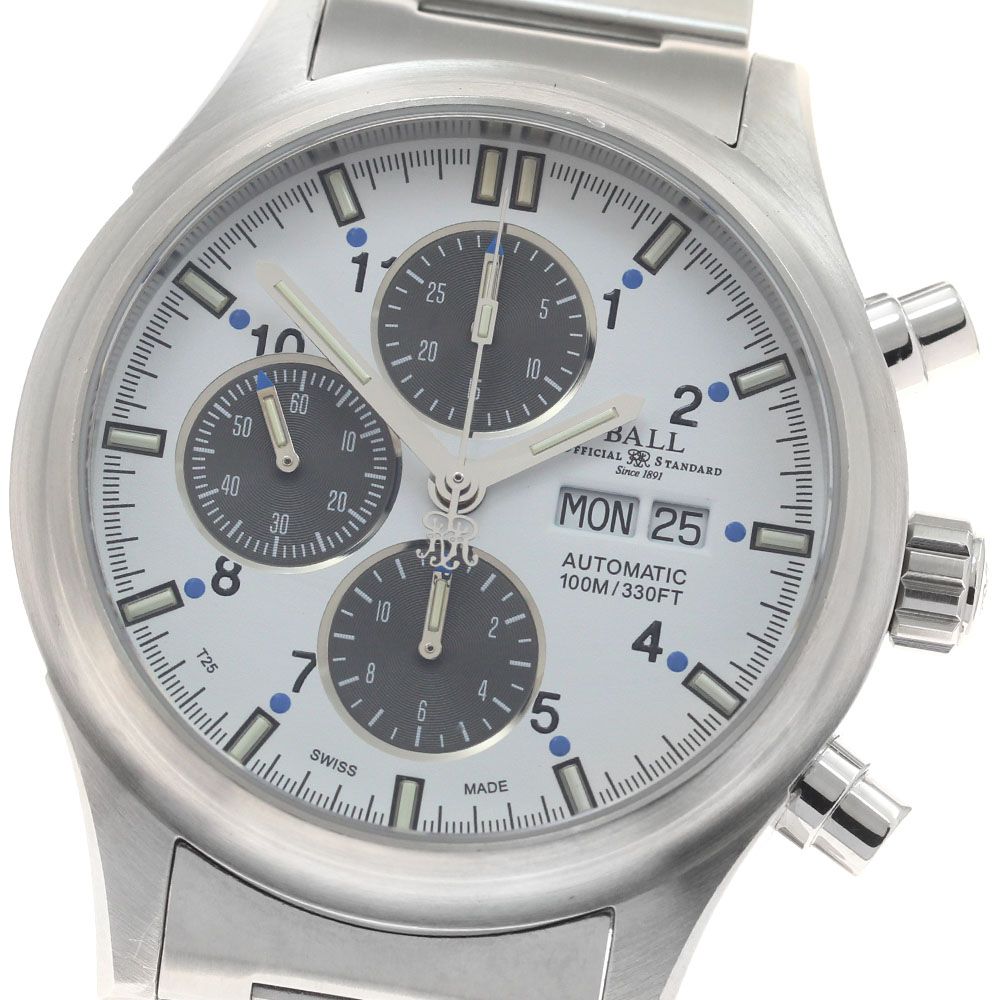 ボールウォッチ BALLWATCH CM1090C ストークマン アイオノスフィア クロノグラフ デイデイト 自動巻き メンズ 保証書付き_966138 ボールウォッチ BALLWATCH CM1090C ストークマン アイオノスフィア