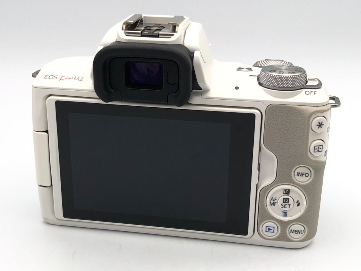 中古】 【並品】 キヤノン EOS Kiss M2 ボディ ホワイト - メルカリ