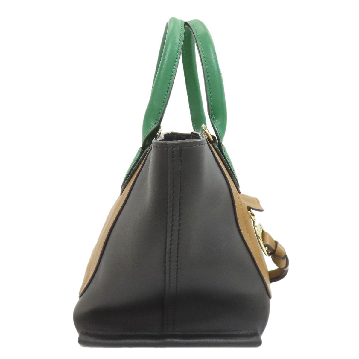 Longchamp ロンシャン メールボックス 2WAY ハンドバッグ レザー