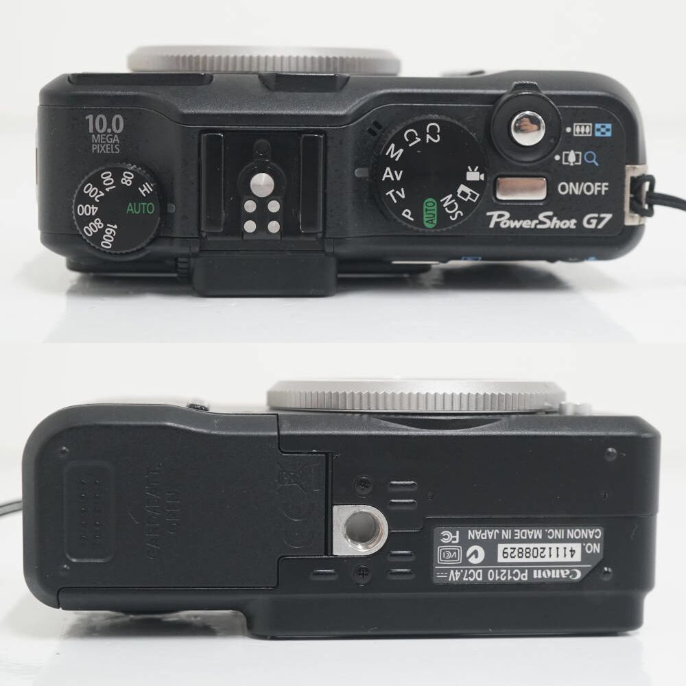 Canon PowerShot G7 コンパクトデジタルカメラ USED美品 キヤノン