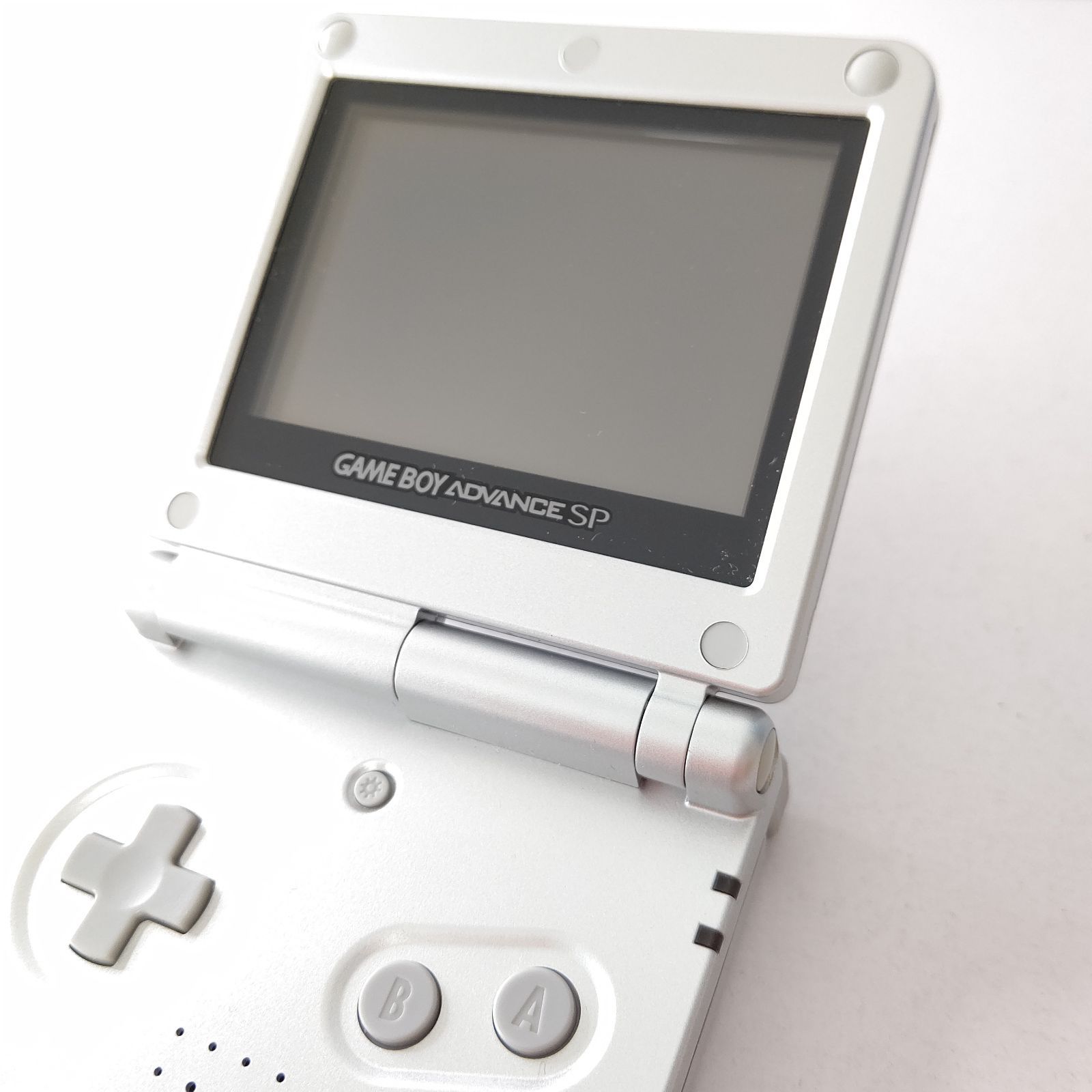 ゲームボーイアドバンスSP シルバー ゲームボーイアドバンスSP プラチナシルバー 極美品 GBASP