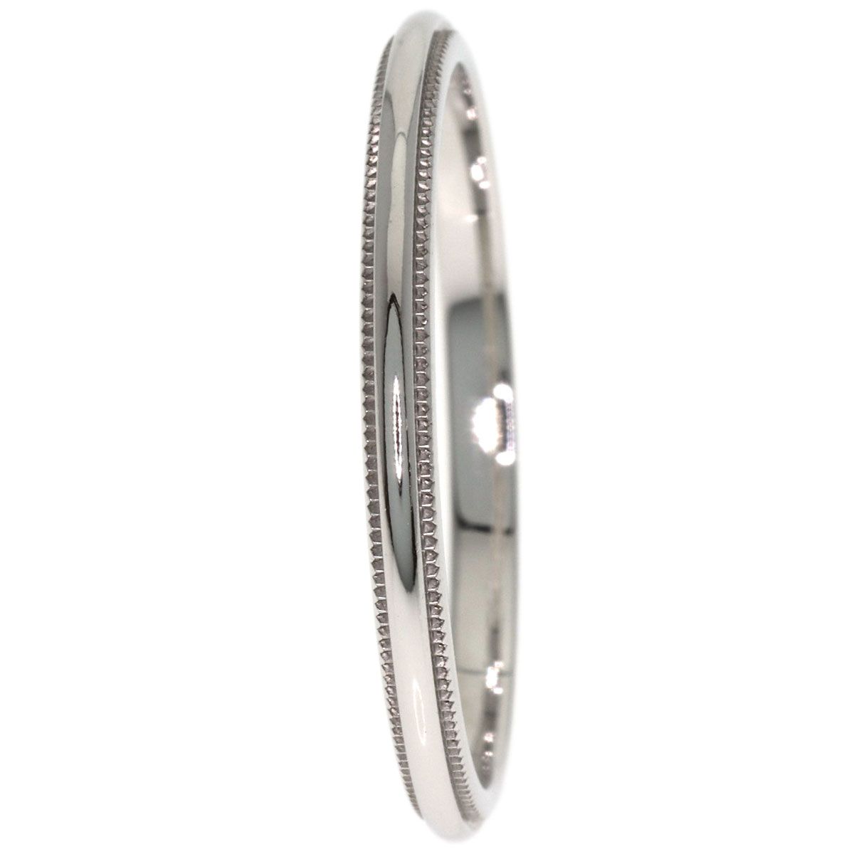 TIFFANY&Co. ティファニー ミルグレイン リング・指輪 PT950