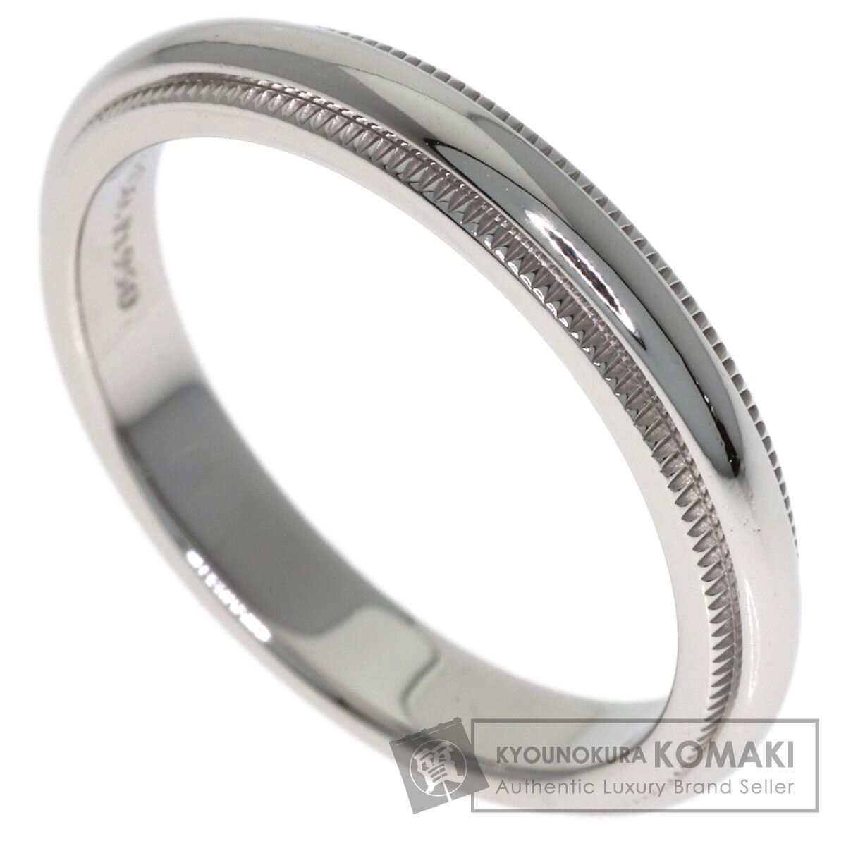 TIFFANY&Co. ティファニー ミルグレイン リング・指輪 PT950