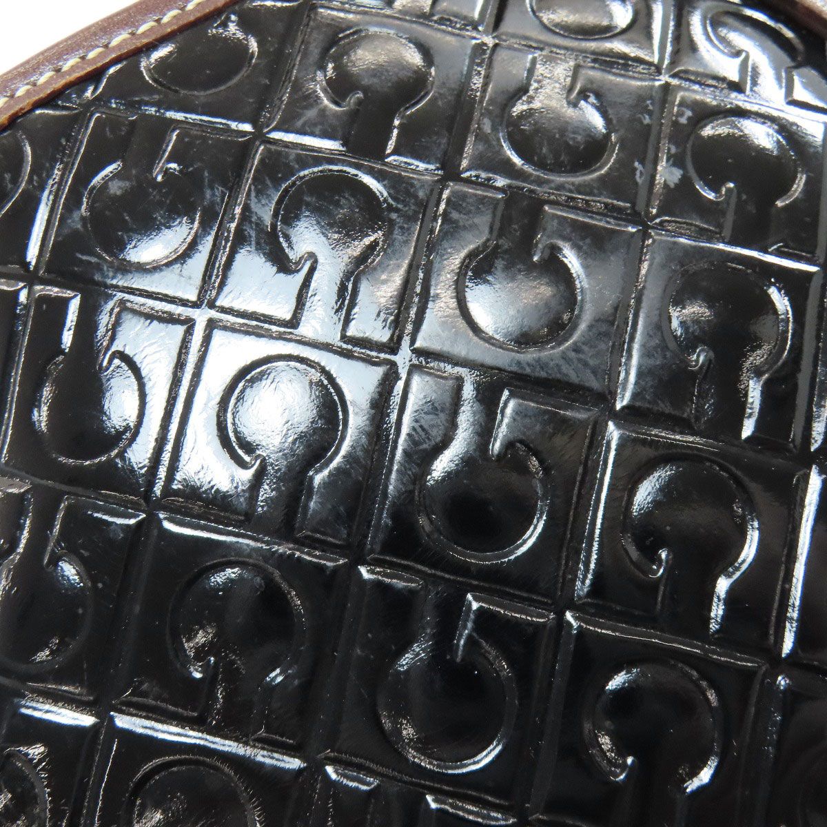 GHERARDINI ゲラルディーニ ロゴモチーフ トートバッグ エナメル